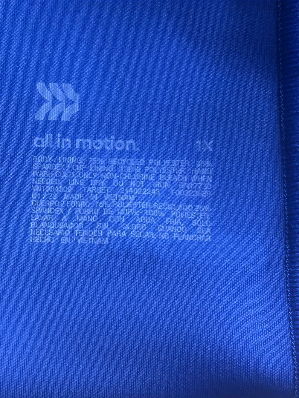 All In Motion Sports Bra - Picture 3 of 3